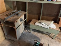 table saw & bench