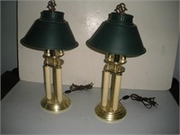 (2) Table Lamps   20 Inches Tall