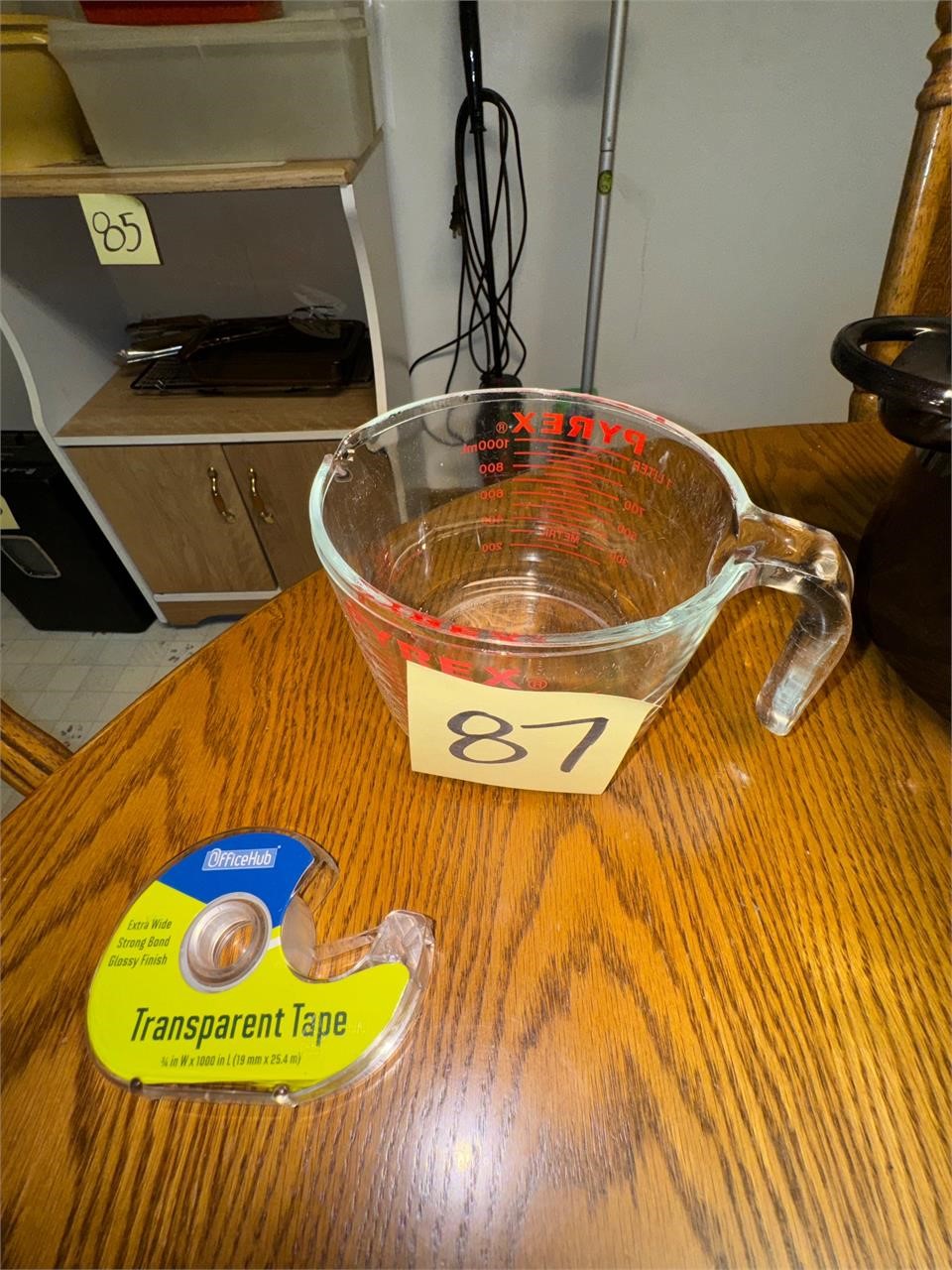 Very large Pyrex measuring cup