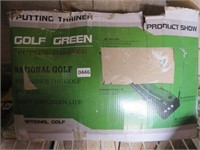 Golf Green Putting Trainer