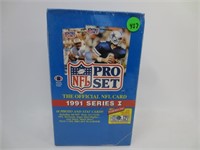 1991 series 1 NFL Pro set Premier, unopened