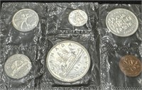 Canada 1961 Silver Coin Set