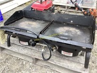 D1. Camp chef two burner propane grill works