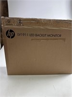 HP 17.5” Monitor appears new in box untested