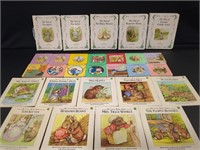 Children's books by Beatrix Potter and others