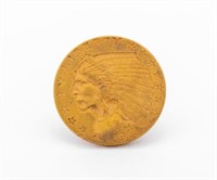 U.S. 1915 $2.50 Indian Head Gold Coin