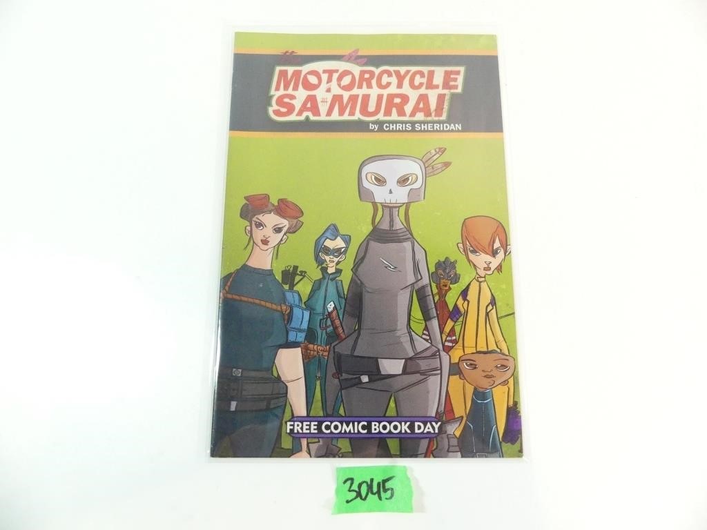 The Motorcyle Samurai comic