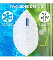 Queen Size Bamboo/Cooling Gel Pillow