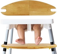 ECOGREDA Baby Bamboo High Chair Accessories Compat