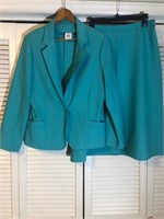 VINTAGE NIKKI 2PC SUIT BLAZER AND SKIRT SIZE 15/16