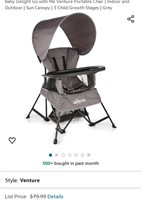 Baby Delight Go with Me Venture Portable Chair