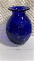 Cobalt Blue 7" 5 1/2" Vase