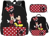AENNA Cute Backpacks Set for Boys Girls Backpack w