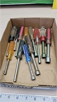 Box of nut drivers