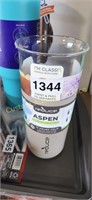 REDUCE ASPEN GLASS TUMBLER NO LID