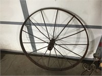 36” Spoked Metal Farm Equipment Wheel