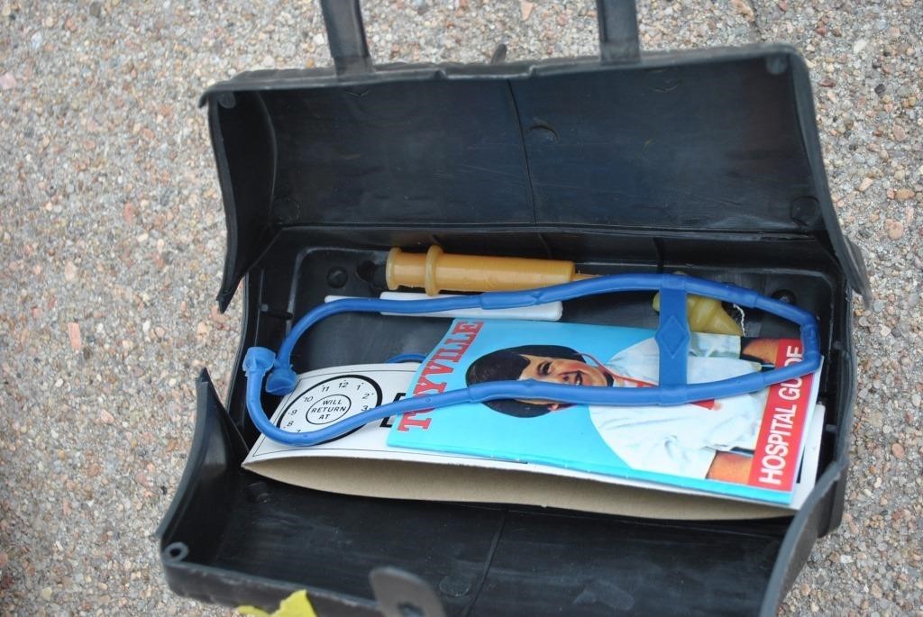 Doctors bag with stethoscope