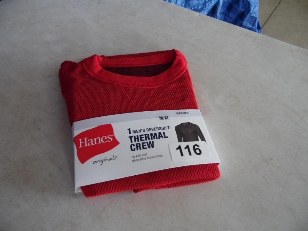 HANES THERMAL SIZE MEDIUM