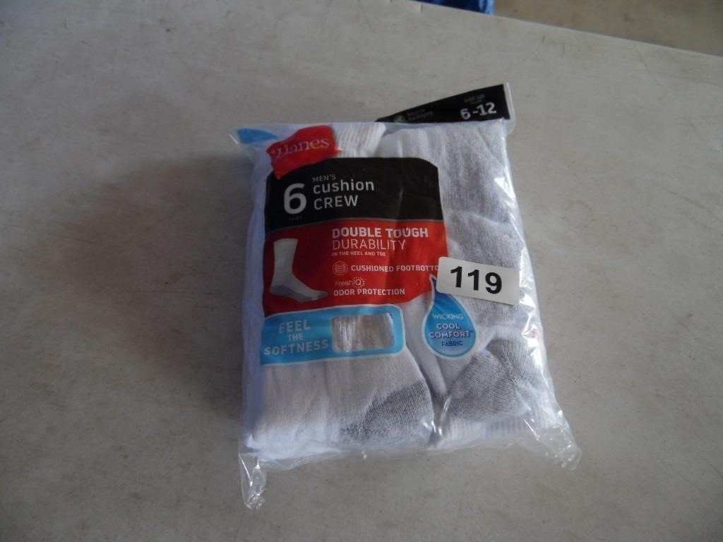 HANES SOCKS SIZE 6-12