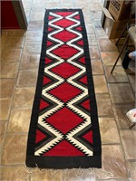 Zapotec Diamond Runner Rug