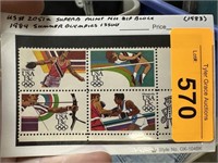 2051A STAMP BLOCK NH 1984 SUMMER OLYMPICS