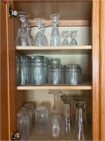 Glass lot assorted kitchen