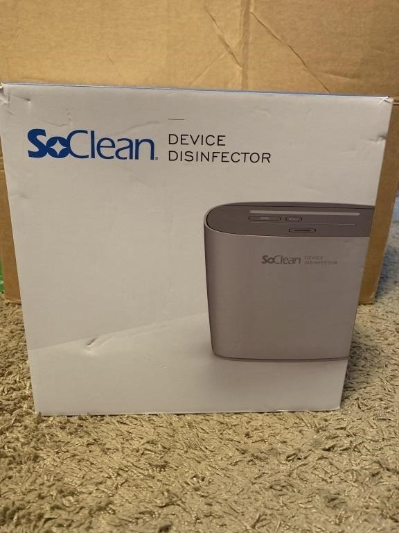 New SoClean Device Disinfector