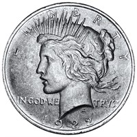 1922 Silver Peace Dollar UNCIRCULATED