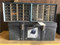 (2) Hardware Cabinets & 26" Professional Tool Box