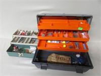 2 Tackle Boxes w/Fishing Related Items