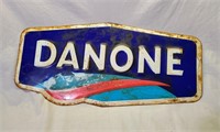 Danone French Foods Metal Sign