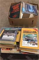 Auto Repair Manuals - 2 Boxes