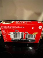 Double Burner hot plate