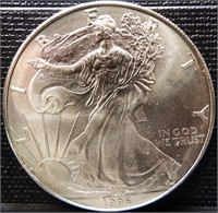 1996 Liberty American Eagle Fine Silver Dollar