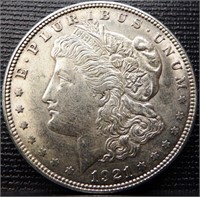 1921 Morgan Silver Dollar