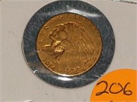 1914 2 1/2 Dollar Gold Piece
