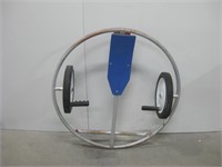 32" Diameter Steel Frame Hand Operated Wheelie