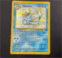 Vaporeon Jungle 12/64 Holo Pokemon Card