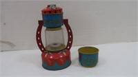 Antique Roy Rogers Horseshoe Tin Toy&Tin Cup(rare)