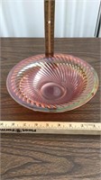 Imperial Glass Iridescent Marigold bowl