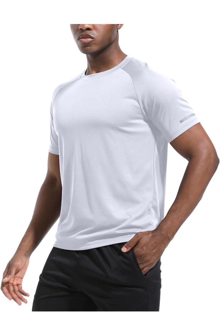 (L) Men's Workout Running Shirts