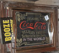 Coca Cola & other sign