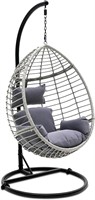 SereneLife Hanging Egg Chair with Stand