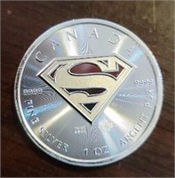 One Ounce Silver Round: Superman #2