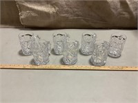 7 Decorative Glasses with Handle