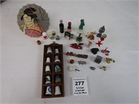 THIMBLE COLLECTION AND VINTAGE KNICK KNACKS