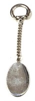 Tiffany Sterling Silver Oval Tag Key Ring