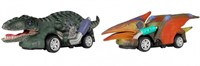 Qty of 2 Pull Back Dinosaur Toys NEW