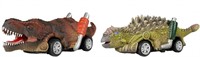 Qty of 2 Pull Back Dinosaur Toys NEW