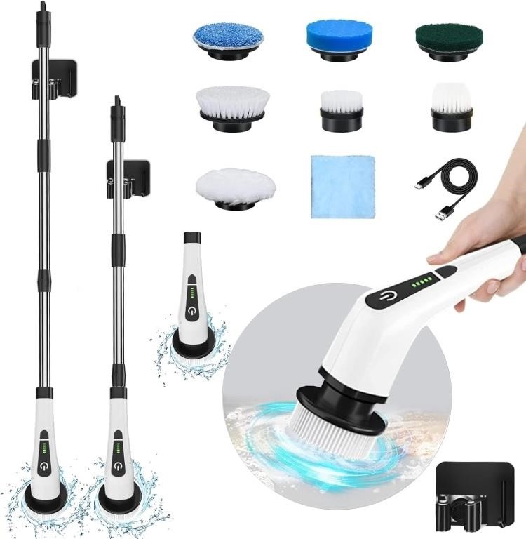 Electric Spin Scrubber, Cordless Cleaner